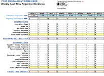 Weekly Cash Flow Workbook